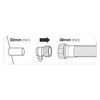 1.25" to 1.5" Type B Hose Adapters for Pumps & Saltwater System INTEX 10722