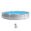 Water cartridge pool set, metal frame 366x76 cm INTEX PRISM FRAME POOL 26712