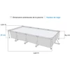 Intex metal frame pool set with water cartridge 450x220 cm - 28274
