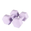 S-SPORT PVC Hexagonal dumbbell 2x2 kg