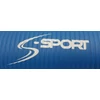 S-SPORT Blue Extra Thick NBR Yoga Mat with Carrying Strap