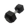 S-SPORT Hexagonal Rubber Dumbbell, 12.5 kg - S-Sport.store