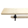 Swedish bench with metal legs, 4 m S-SPORT