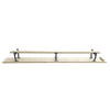 Swedish bench with metal legs, 4 m S-SPORT