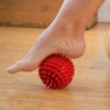 Massage ball, red, 7 cm S-SPORT