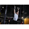 S-SPORT Wooden gym ring with adjustable strap