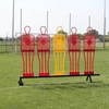 Football (Soccer) training defender, insertable, 180 cm, yellow WINART