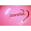 Labda PVC, rózsaszín, 260 mm PLASTO LOVE - SportSarok