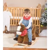 TIME LEADER Plush baby rocking horse with sound