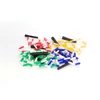 VINEX 240 cm jump rope with plastic links, red-white