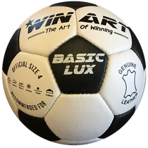 Leather football, size 4 WINART BASIC LUX
