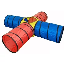 IPLAY Cross-shaped play tunnel