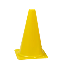 Zárt flexibilis bója, 23 cm, sárga S-SPORT