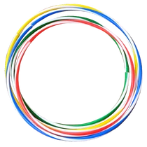 Gymnastics hoop / hula hoop, plastic, 70 cm S-SPORT ECONOMY