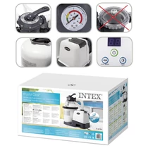 Krystal Clear Water Cartridge, sand filter INTEX 26644 - New Hydro Aeration Technology