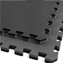 Puzzle tatami sports mat 100×100x2 cm LEE grey-black