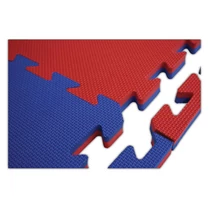LEE Border for puzzle tatami sports mat, 100x100x4 cm red-blue