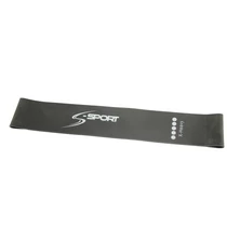 S-SPORT Mini resistance band, black, extra heavy
