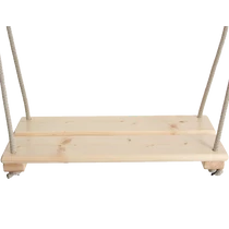 Flat wooden swing, 24x49 cm S-SPORT - S-Sport