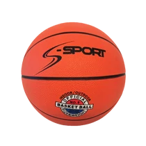 Rubber basketball, size 5, S-SPORT TRADITION