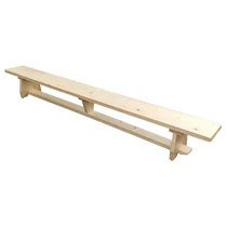 Swedish bench with wooden legs, 3 m S-SPORT