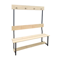 Locker Room Bench, 1,5 m S-SPORT