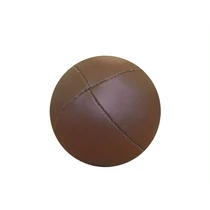 Throwing ball, leather, 4 slice