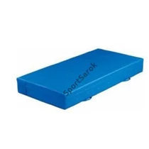 High jump mat 400x200x40 cm, in synthetic leather cover S-SPORT