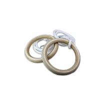 Wooden adult ring with 1,7 m rope S-SPORT