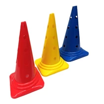 VINEX Yellow Hat marker cone with holes, 50 cm