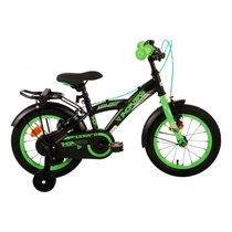 Volare Sportivo green kids bike, 14 inches, dual braking system-S-Sport.store