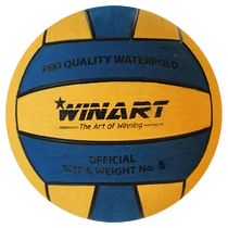 Water polo, adult, size 5, blue-yellow WINART