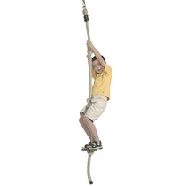 Climbing rope, knotted, 4 m S-SPORT