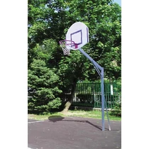 S-SPORT Fixed street basketball stand with 1.2 m overhang