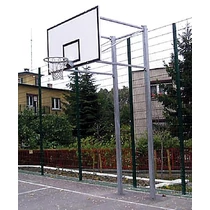 S-SPORT Fixed 2-post street basketball stand