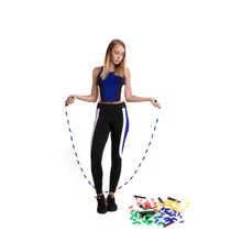 Ugrálókötél, gyöngyös, Piros/Fehér 240 cm VINEX - SportSarok