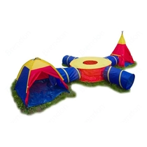 IPLAY Adventure play set with tunnel