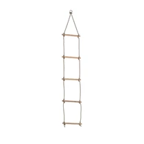 Rope ladder, wooden, with 6 rungs S-SPORT