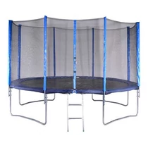 S-SPORT Trampoline set with ladder, 366 cm