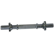 S-SPORT Threaded Regular Weight Lifting Barbell Bar With Collars