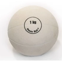 Shot put ball, indoor - 1 kg PLASTO