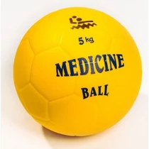 PVC medicine ball, floating in water 5 kg PLASTO