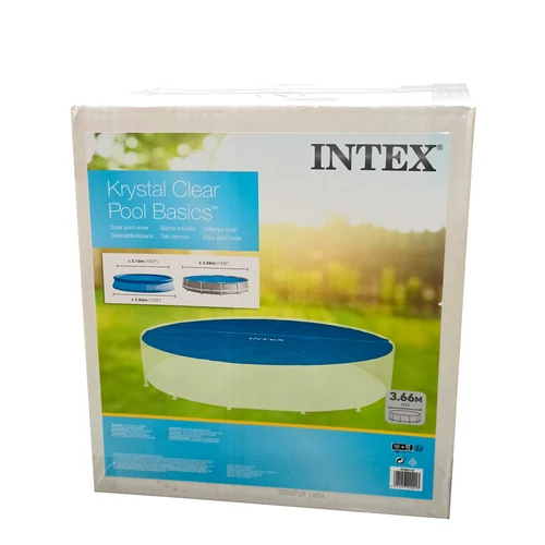 Solar Cover for 366 cm-es Easy and Frame Pools - INTEX 28012