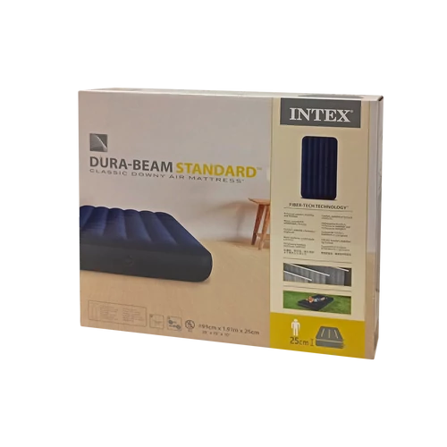 Classic Downy Airbed 191×99×22 cm INTEX 64757 - S-Sport.store