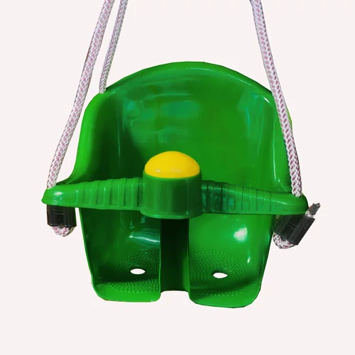 Baby swing with piping noise, dark green METALCAR 