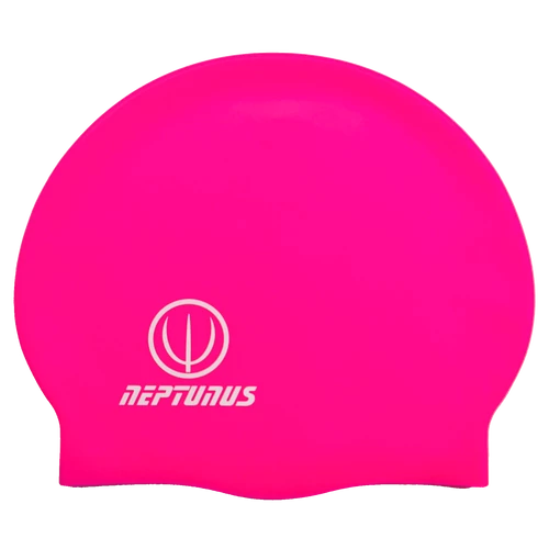 Silicone Swimming Cap, Pink - NEPTUNUS ATLAS - S-Sport.store