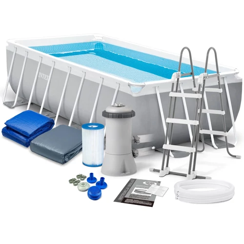 Metal frame pool set 488×244×107 CM INTEX PRISM FRAME 26792
