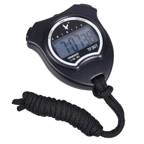 Digital stopwatch with one row display LEAP TF307