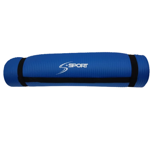 S-SPORT Jóga szőnyeg / fitnesz szőnyeg, vastag, kék