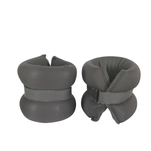 S-SPORT SOFT Ankle/Wrist weight 2x2 kg, black